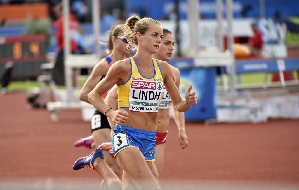 Lovisa Lindh är nominerad till priset för Årets bästa prestation när löpartidningen Spring prisar svensk löpning. Foto: Deca Text & Bild